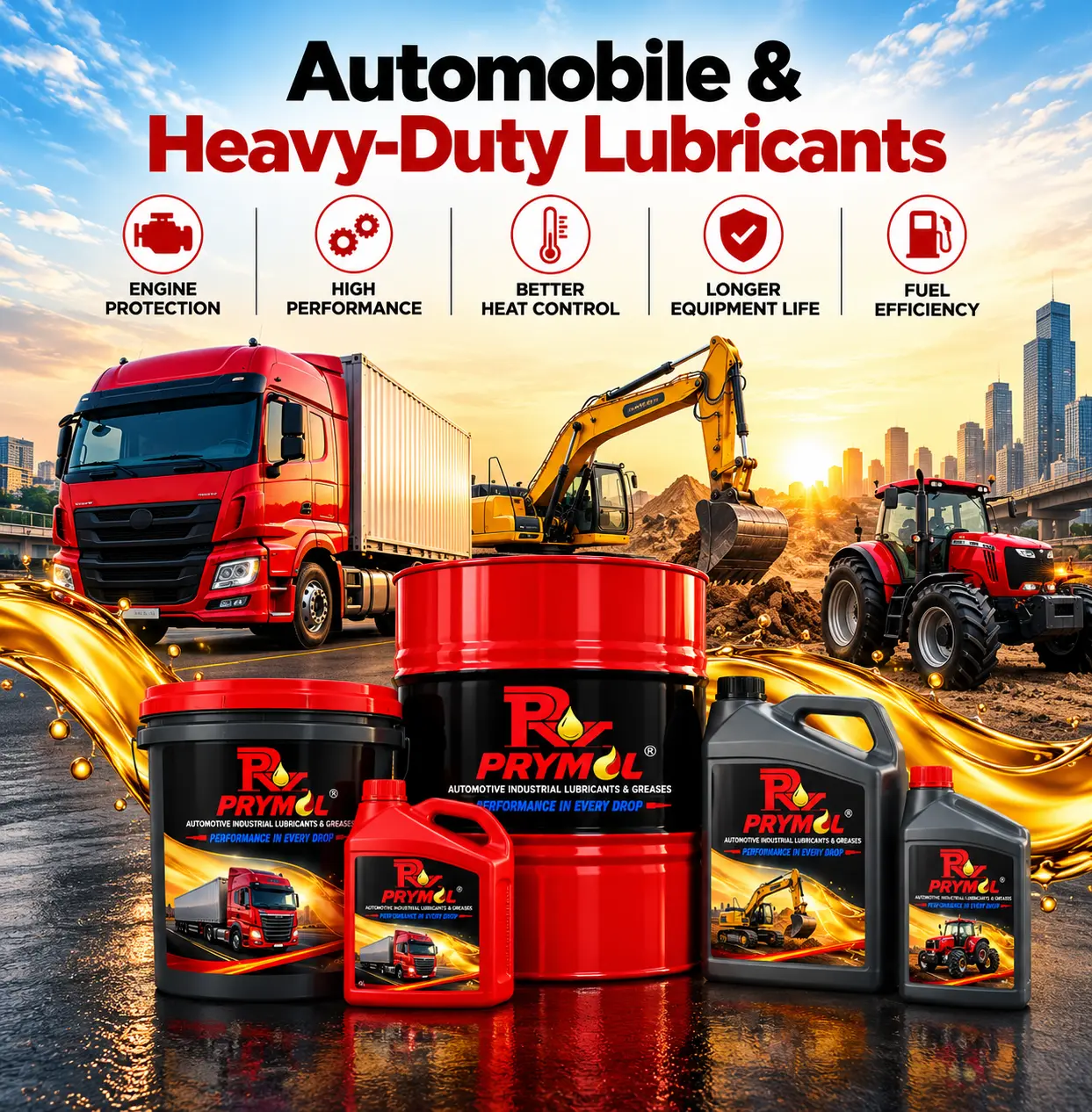 Prymol Automobile and Heavy-Duty Lubricants